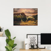 Lake George - Thomas Chambers Poster d'art (Bureau à domicile)