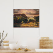 Lake George - Thomas Chambers Poster d'art (Cuisine)