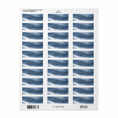 Lake Harbor Fog | Weddenschap Etiket (Full Sheet)