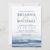 Lake Harbour | Invitation de mariage du matin (Devant)