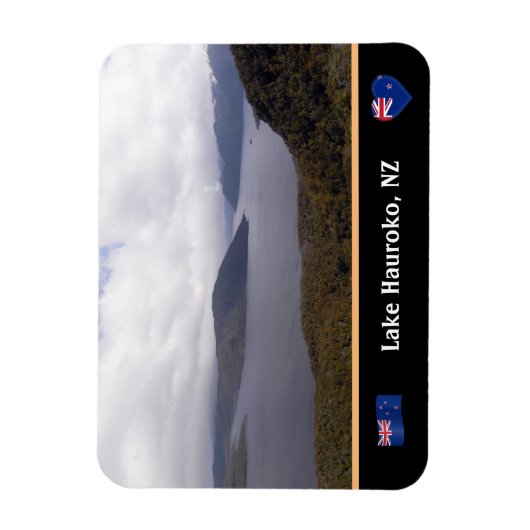 Lake Hauroko Panorama & Nieuw-Zeeland/deel.2 Magneet (Verticaal)