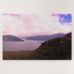 Lake Hauroko Panorama & Nieuw-Zeeland/PART.2 Legpuzzel