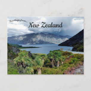 Lake Hawea Otago Nieuw-Zeeland Briefkaart