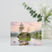 Lake Hintersee, Germany Briefkaart (Staand voorkant)
