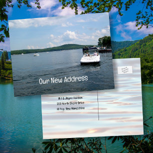 Lake Home Nouvelle adresse Cartes postales