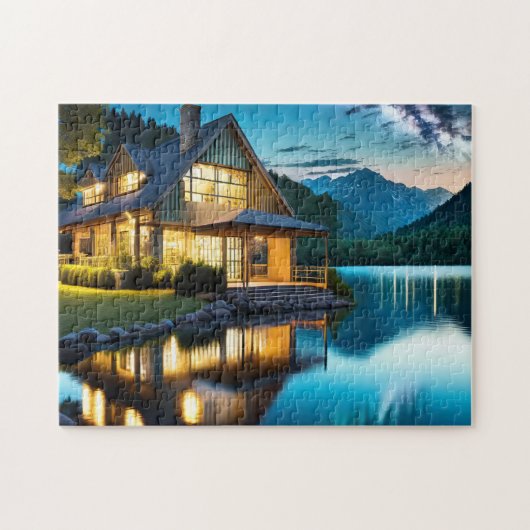 Lake House 2 The Daily Jigsaw puzzle (Horizontal)