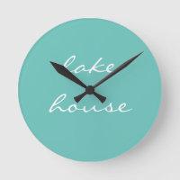 Lake House Blauwgroen Blue Aqua White Elegant Cool