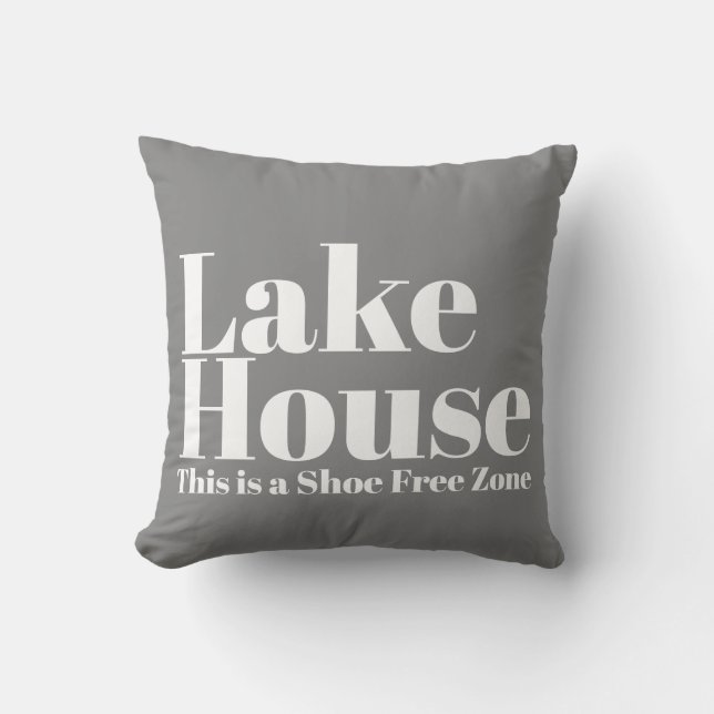Lake House Coussin Chaussure Zone libre Extérieur  (Recto)