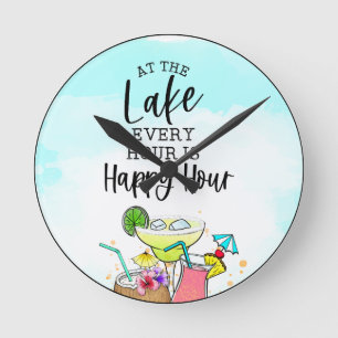 Lake House Decor Ronde Klok