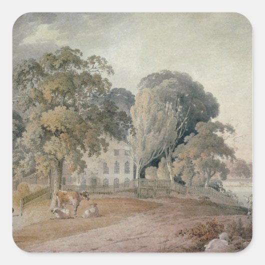 Lake House, Epping Vierkante Sticker (Voorkant)