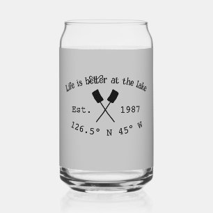 Lake house et. Date année coordonnées personnalisé