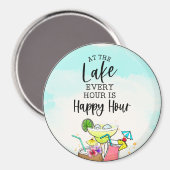 Lake House Gift Magneet (Voorkant / Achterkant)