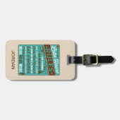 Lake House Rules Bagagelabel (Voorkant horizontaal)