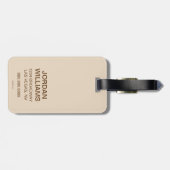 Lake House Rules Bagagelabel (Achterkant horizontaal)