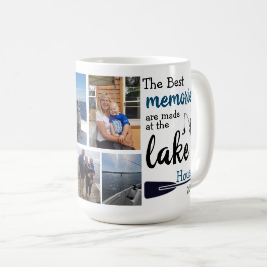Lake House / Vacances Mug (Devant droit)