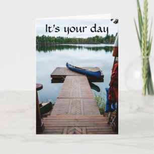 LAKE HOUSE WOONT VOOR "UW VERJAARDAG" KAART