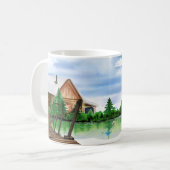 Lake huis Gezellige Mok (Voorkant links)