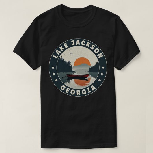 Lake Jackson Georgia Sunset TShirt (Design devant)