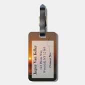 Lake Kariba Bagagelabel (Achterkant verticaal)