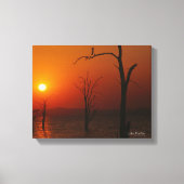 Lake Kariba Canvas Afdruk (Voorkant)