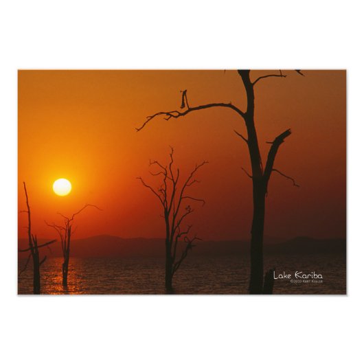 Lake Kariba Foto Afdruk (Voorkant)