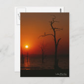 Lake Kariba Sunset Briefkaart (Voorkant / Achterkant)