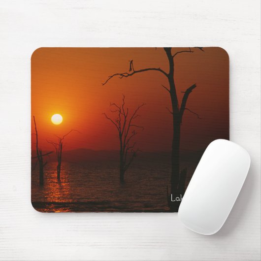 Lake Kariba Sunset Mousepad Muismat (Met muis)