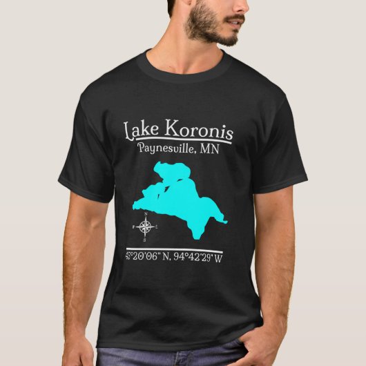 Lake Koronis Minnesota T-Shirt met lange mouwen (Voorkant)