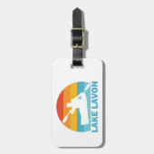 Lake Lavon Texas Kayak Bagagelabel (Voorkant verticaal)