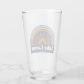 Lake Lavon Texas Regenboog Glas (Achterkant)