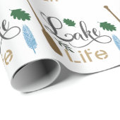 Lake Life Cadeaupapier (Rol Hoek)