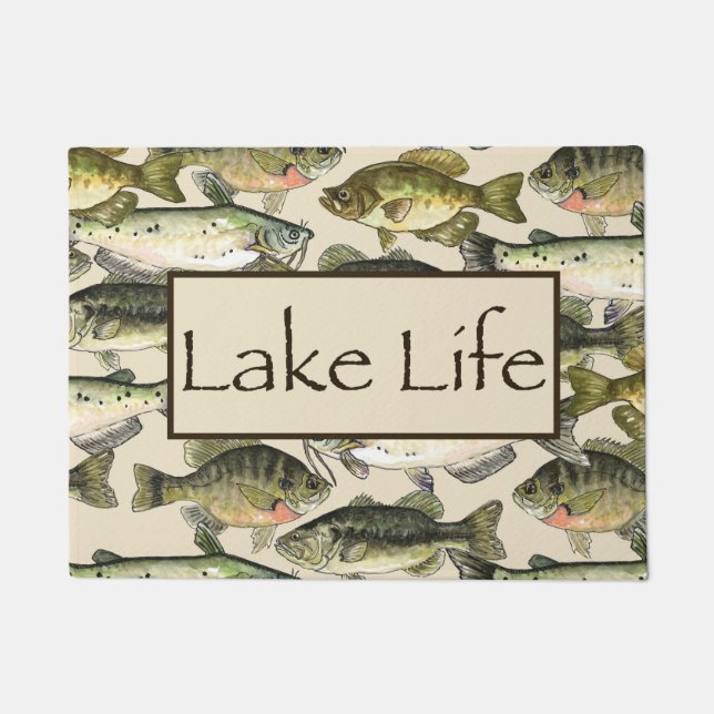 Lake Life Doormat Deurmat (Voorkant)