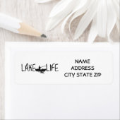 **LAKE LIFE** ÉTIQUETTE D'ADRESSE DE RETOUR POUR P (En situation)