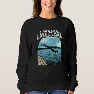 Lake Life Lake Clark zwemmen Alaska zwemmer zwemme Trui
