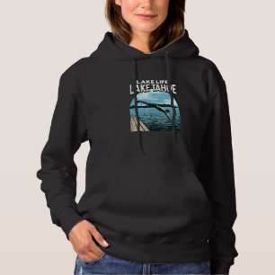 Lake Life Lake Tahoe zwemmen Californische zwemmer Hoodie