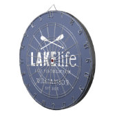 Lake Life Paddles, gepersonaliseerd Dartbord (Voorkant Rechts)