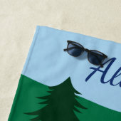 Lake Life Personalized Strandlaken (In situ)