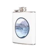 Lake Life Reflection Heupfles (Links)