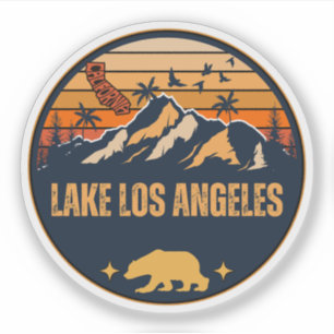 Lake Los Angeles, Californië Sticker