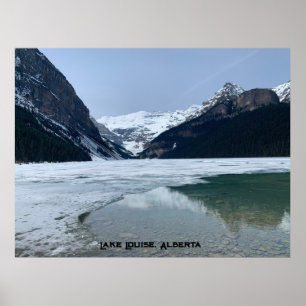 Lake Louise, Alberta Beroemde toeristische plek Poster