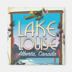 Lake Louise, Alberta Canada reisposter Magneet