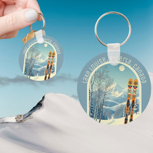Lake Louise Alberta Canada skivakantie resort Sleutelhanger