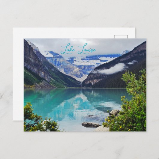 Lake Louise Alberta Canadian Rockies Briefkaart (Voorkant / Achterkant)