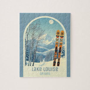 Lake Louise Banff Canada Skioord spel Legpuzzel