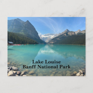 Lake Louise bij Banff Canada Feestdagenkaart