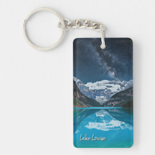 Lake Louise bij Banff National Park Night Sleutelhanger