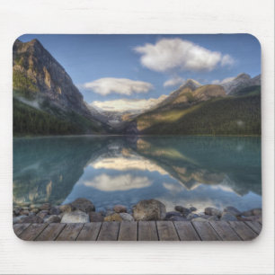 Lake Louise bij zonsopgang, Nationaal park Banff, Muismat