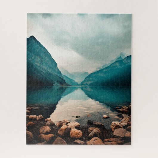 Lake Louise, Canada. Puzzle panoramique paysage (Vertical)