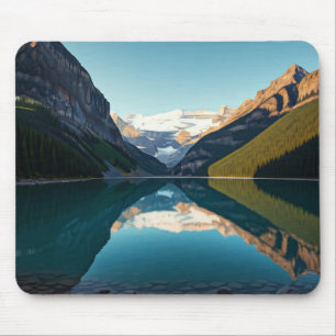 Lake Louise in het Banff National Park Canada Muismat