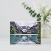 Lake Louise Parc national Banff Alberta Carte post (Debout devant)